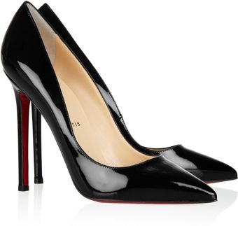 Christian Louboutin Pigalle 120 Patentleather Pumps - Lyst