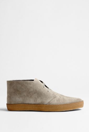  Grey Khaki Preston Chukka Plimsolls 