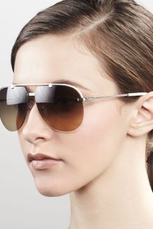 Dior Croisette Aviators Light Gold - Lyst