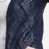 Free People Crochet Cardigan in Blue (navy) - Lyst