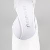 Jil Sander Open Toe Heels in White - Lyst