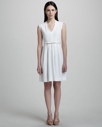 Kate Spade Brittany Belted Eyelet Dress - Lyst
