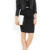 La Petite Salope Strapless Stretch Linen Blend Dress in Black - Lyst