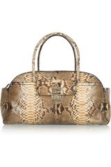 Lanvin Jl Large Python Bowling Bag