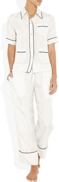  Silk Pajama Shirt 