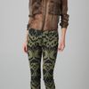 Matthew Williamson Ombre Ikat Skinny Trousers in Green - Lyst