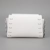 Paco Rabanne Metal and Leather Bag in White - Lyst