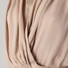 Parker Drape Dress in Beige (sand) - Lyst