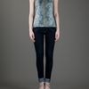 Roberto Cavalli Python Print Tank Top in Blue - Lyst