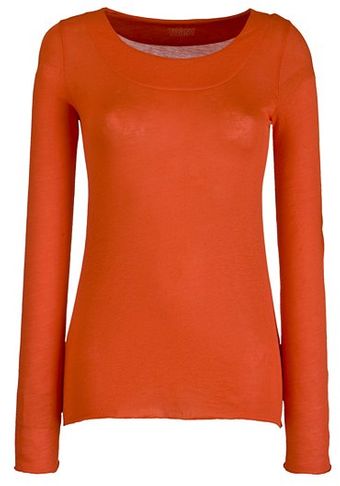 Toast Fine Scoop Neck Top Grenadine - Lyst