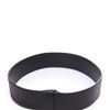Yves Saint Laurent Wide Python Belt in Black - Lyst