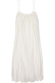 Zimmermann Devoted Broderie Anglaise Cotton Dress - Lyst