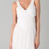 Bcbgmaxazria Mara Open Back Gown in White - Lyst