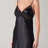 Calvin Klein Backless Chemise in Black - Lyst