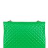 Designinverso Quilted Pvc Shoulder Bag in Green - Lyst