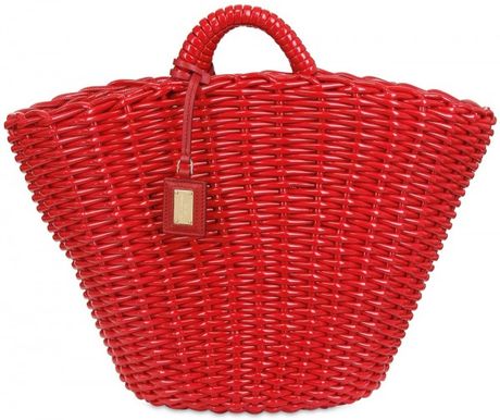 Dolce & Gabbana Miss Kendra Tote in Red - Lyst