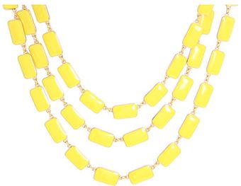  Park Guell 3 Row Bib Necklace 