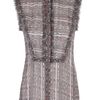 Matthew Williamson Tokyo Weave Chiffon Shirt in Purple (black white) - Lyst