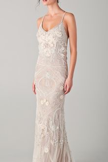 Temperley London Long Paneled Scarlet Show Dress - Lyst