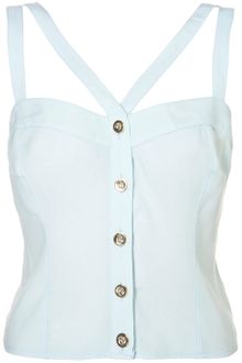 Topshop Latino Strappy Suntop - Lyst