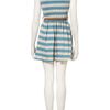 Topshop Stripe Belted Dress By Wal G in Blue (turquoise) - Lyst