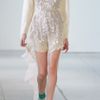 Antonio Berardi Embellished Silkchiffon Dress in White - Lyst