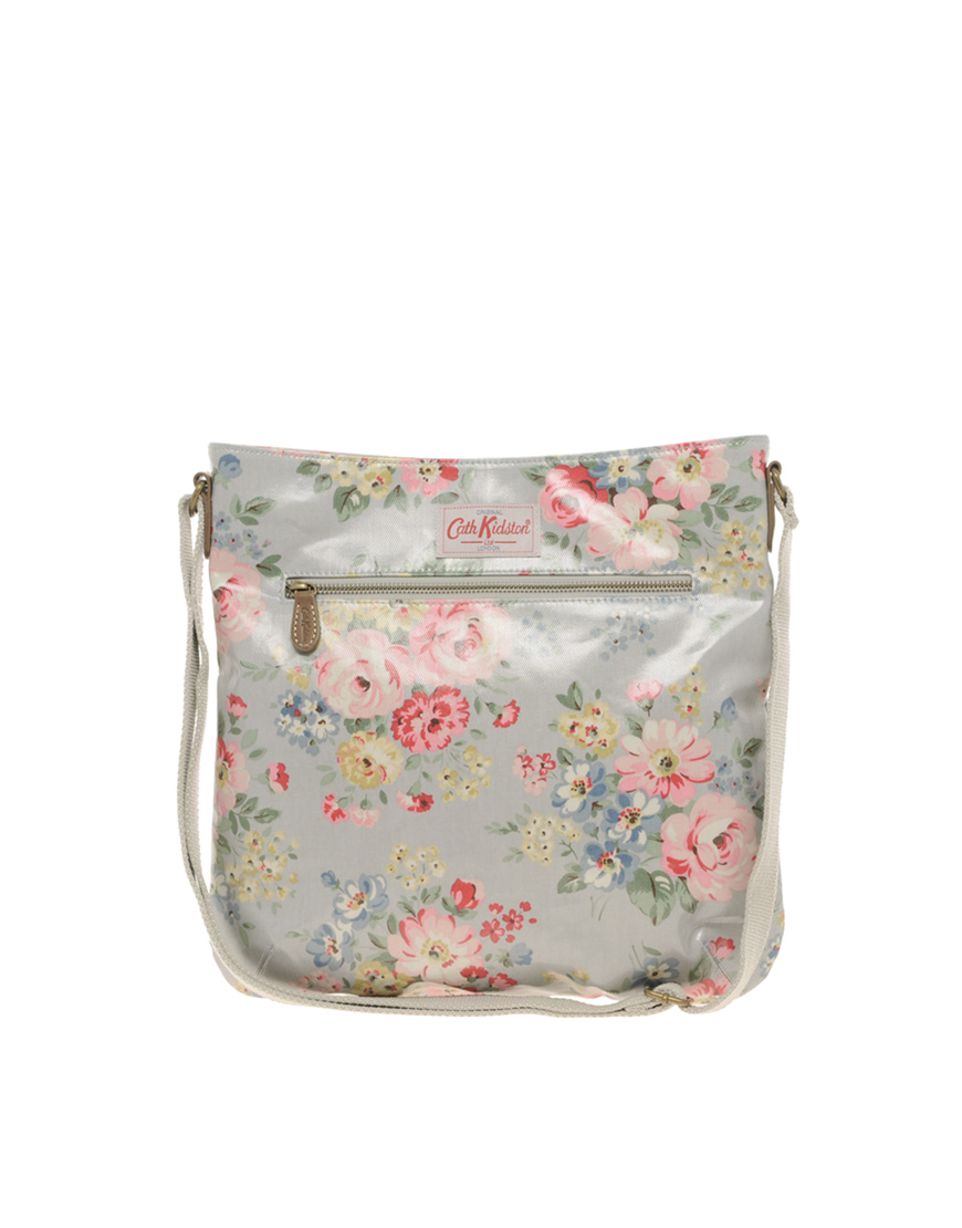 Cath Kidston Cross Body Bag in Multicolor (springbouquetwhite) | Lyst