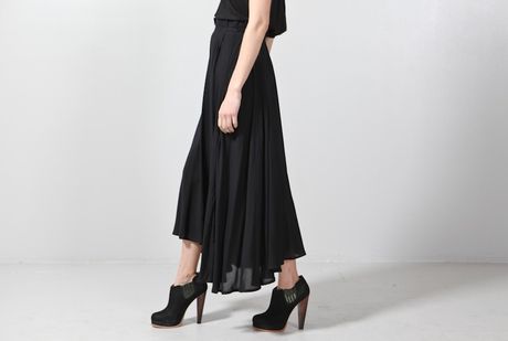 Cheap Monday Kari Skirt Black in Black - Lyst