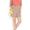 Chloé Color Block Silk Crepe And Georgette Blouse in Pink - Lyst