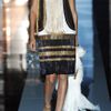 Gucci Chain Embellished Sequined Silk Dress in Black - Lyst