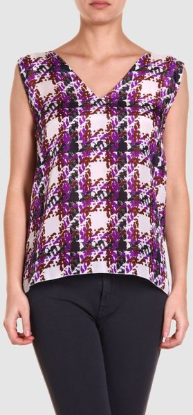 Marni Marni Tops in Purple - Lyst