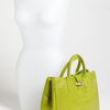 Longchamp Roseau Embossed Tote in Green - Lyst