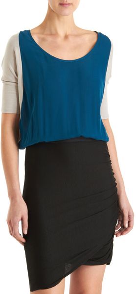  Combo Raglan Dress 