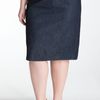 Sejour Stretch Cotton Pencil Skirt in Blue (dark indigo) - Lyst