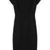 Giorgio Armani Silk Crepe Dress in Black - Lyst