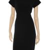 Giorgio Armani Silk Crepe Dress in Black - Lyst