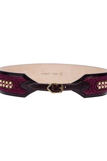 Burberry Prorsum Woven Detail Belt - Lyst