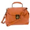 Chloé Front Flap Bag in Orange - Lyst