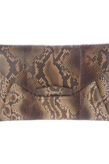 Givenchy Python Skin Clutch - Lyst