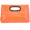 Michael By Michael Kors Berkley Clutch in Orange - Lyst