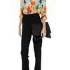 Robert Rodriguez Wideleg Piqué Pants in Black - Lyst