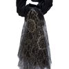 Valentino Printed Scarf in Black - Lyst