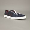 Yves Saint Laurent Leather Sneaker in Blue for Men - Lyst