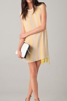 3.1 Phillip Lim Double Layer Tshirt Dress - Lyst