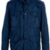 Acne Hooded Nylon Windbreaker in Blue for Men (navy) - Lyst