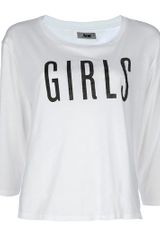 Acne Whitkin Girls Print Tshirt