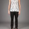 Balmain Printed Tank Top in White for Men - Lyst