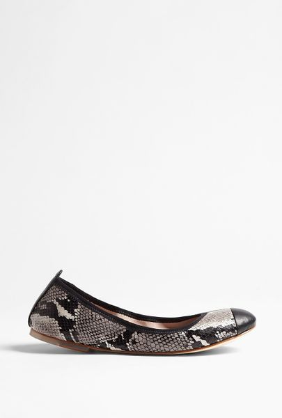 pewter ballet pumps