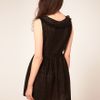 Boutique By Jaeger Lace Frill Shift Dress in Black - Lyst
