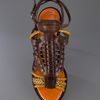 Burberry Tribal Sandal in Brown - Lyst